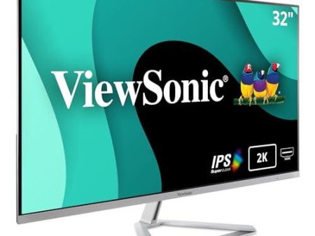 ViewSonic 81.28 Cm (32 ) 2K 2560 x 1440p QHD IPS Monitor with HDR10, 75hz,1.03 Billion Colors, 80M:1 Mega Ratio, Frameless, Ultra Slim, Dual Speaker, HDMI, Display Port– VX3276-2K-MHD-2 Online