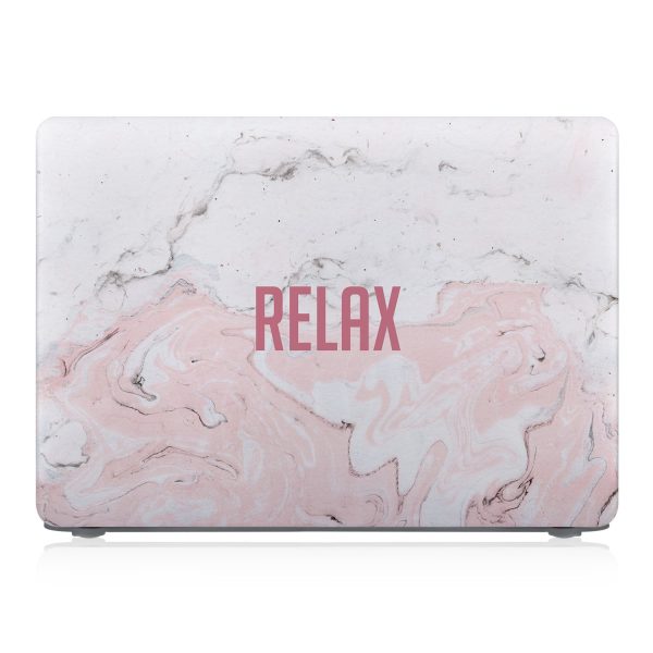 Macbook Case - Positive Quote - Relax on Sale