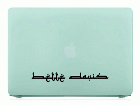 MacBook Hardshell Case - Foreign Look Signature Online Sale