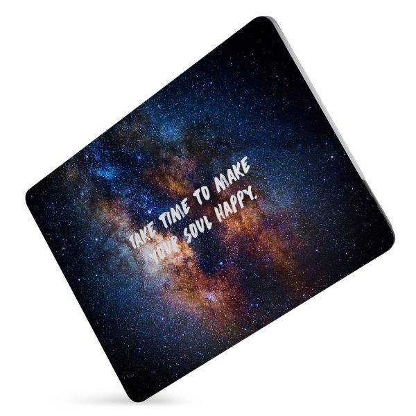 Macbook Case - Positive Quote - Take Time To Make Your Soul Happy For Sale