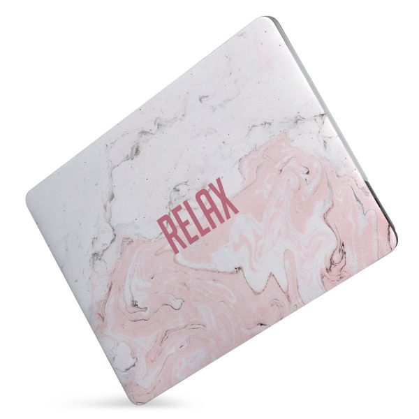 Macbook Case - Positive Quote - Relax on Sale