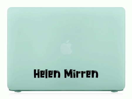 MacBook Hardshell Case - Cute Signature Online now