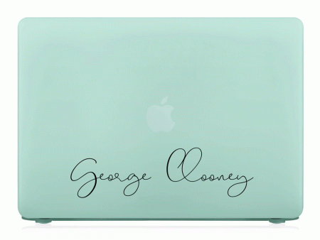 MacBook Hardshell Case - Calligrapher Signature Supply