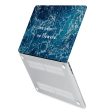 Macbook Case - Positive Quote - No Rain No Flowers Online now