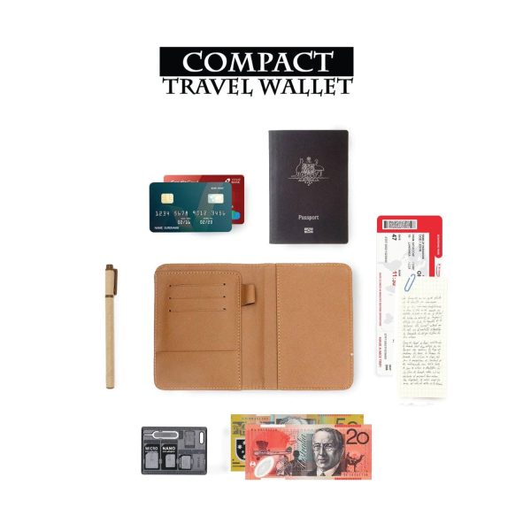 Travel Wallet - Abstract Ink Painting Cheap