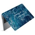 Macbook Case - Positive Quote - No Rain No Flowers Online now