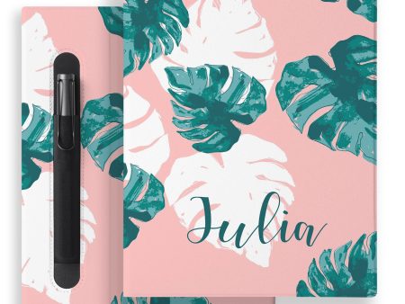 reMarkable 2 Case and Stylus Bundle - Pink Flower 2 Hot on Sale