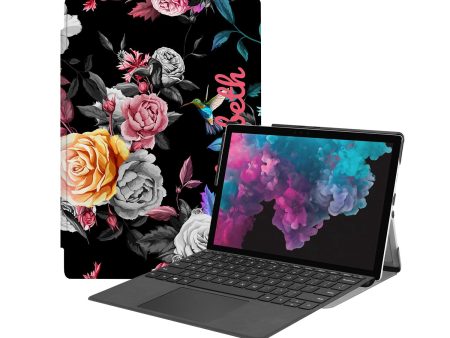 Microsoft Surface Case - Black Flower Online