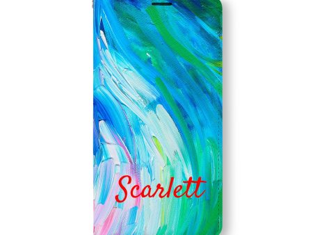 iPhone Wallet - Abstract Painting For Sale