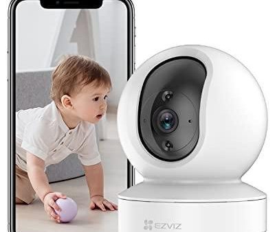 EZVIZ Security Camera Indoor WiFi 2MP| Motion Detection | Smart Tracking | Smart Night Vision| 2-Way Audio| Compatible with Alexa(TY1,White) Supply