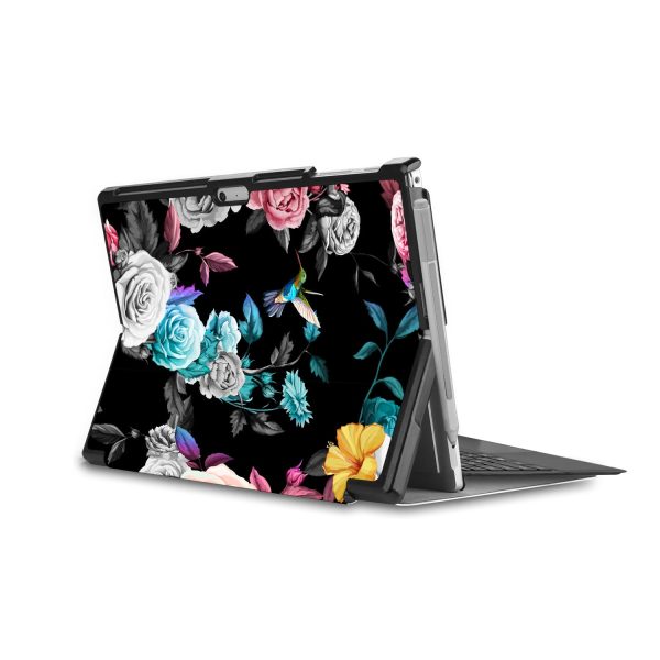 Microsoft Surface Case - Black Flower Online