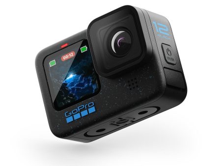 GoPro Hero12 Waterproof Digital Action Camera with Front&Rear LCD Screens,5.3K60 Ultra Hd Video,Hypersmooth 6.0+Autoboost,Live Streaming with Enduro Battery(1-Yr +1-Yr India Warranty),Black For Cheap