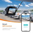 70mai A800S True 4K Dual Channel Car Dash Camera, 2160P Front & 1080P Rear, Built-in GPS Logger, IMX415 Sensor, ADAS, F1.8, 140° 7G Lens, 3D-DNR, 5GHz WiFi, Optional Parking Mode, Upto 128GB Supported For Discount