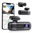 REDTIGER F9 Dash Cam 4K Front and Rear 1080P, Built-in WiFi GPS, Dual Dash Camera for Cars with 32GB Card, Loop Recording, Parking Mode, Smart App Control on Sale