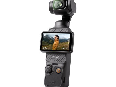 DJI Osmo Pocket 3,Digital Vlogging Camera With 1  Cmos&4K 120Fps Video,3-Axis Stabilization,Fast Focusing,Face Object Tracking,2 Rotatable Touchscreen,Small Video Camera For Photography,Youtube,Black Supply