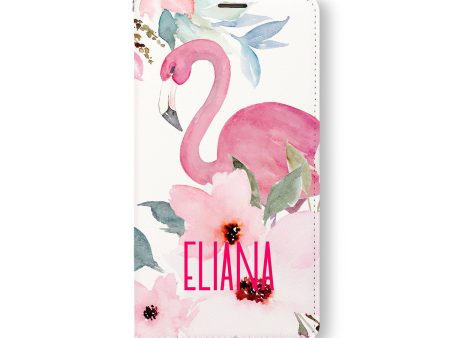 iPhone Wallet - Flamingos on Sale