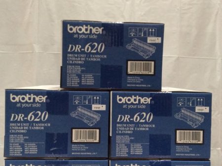 Genuine Brother DR620 DR-620 Drum Unit Black ( lot of 5 ) Hot on Sale