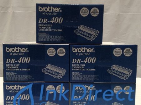 Genuine Brother DR400 DR-400  Drum Unit Black ( lot of 5 ) 8300 8500 8600 8700 9600 9700 9800 Online Sale