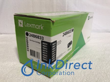 Genuine Lexmark 24B6833 Toner Cartridge Black MS810 MS810DE MS810DN MS810DTN MS810N MS811 MS811DN For Sale